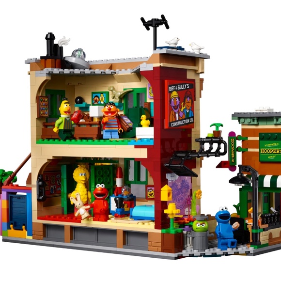 NIB Lego 123 Sesame Street Big Bird Elmo Bert Ernie Oscar Cookie Monster - Picture 9 of 12